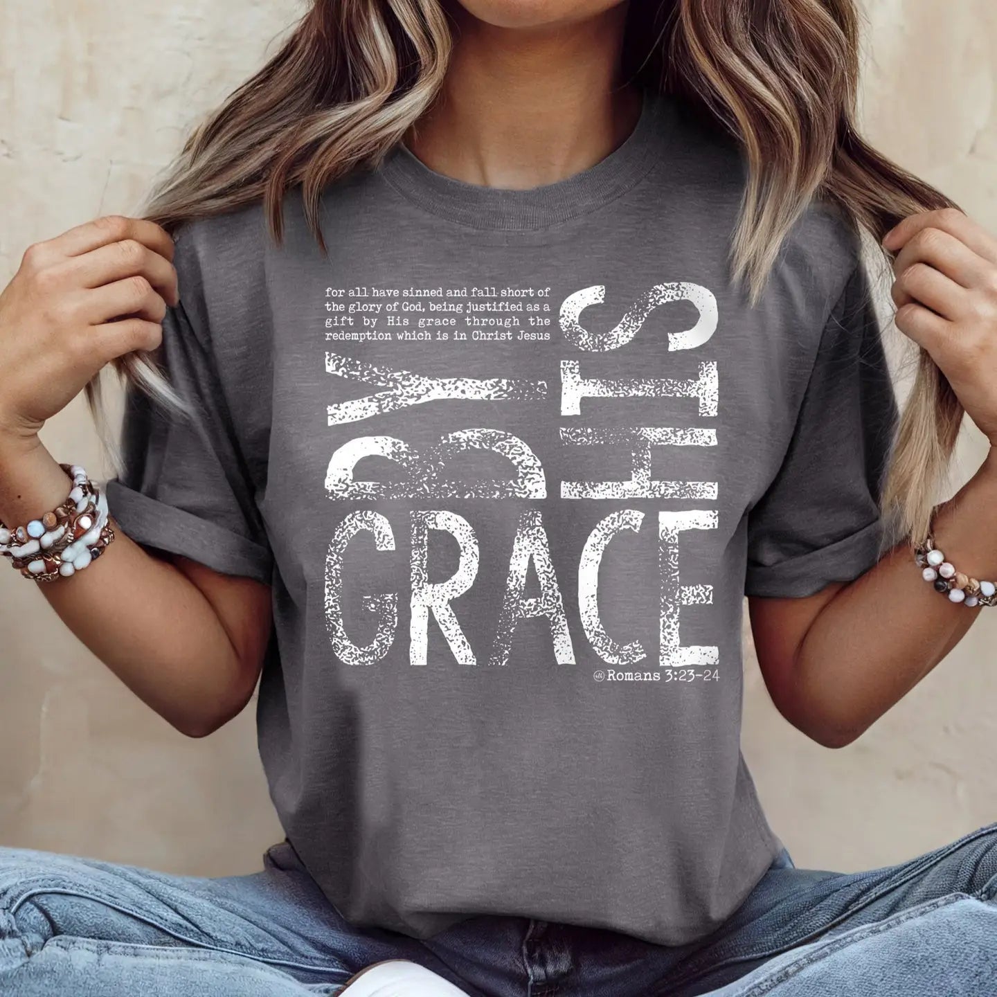 By His Grace Short Sleeve Tee