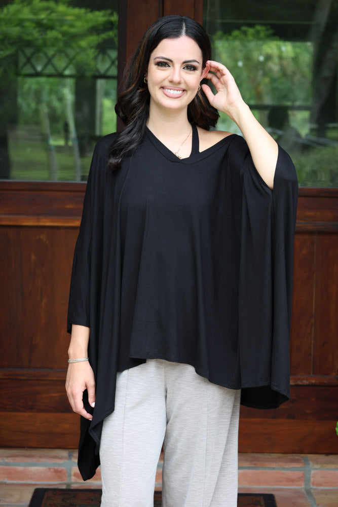 Boho Top - Black