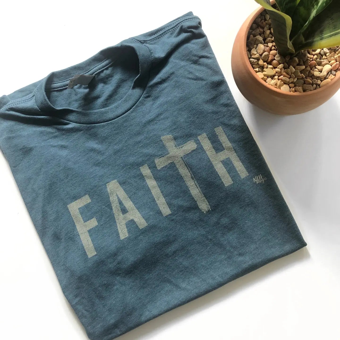 FaiTh Short Sleeve Tee Indigo