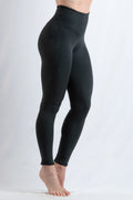 Leggings with Pockets - Heather Black