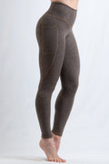 Leggings with Pockets - Cappuccino