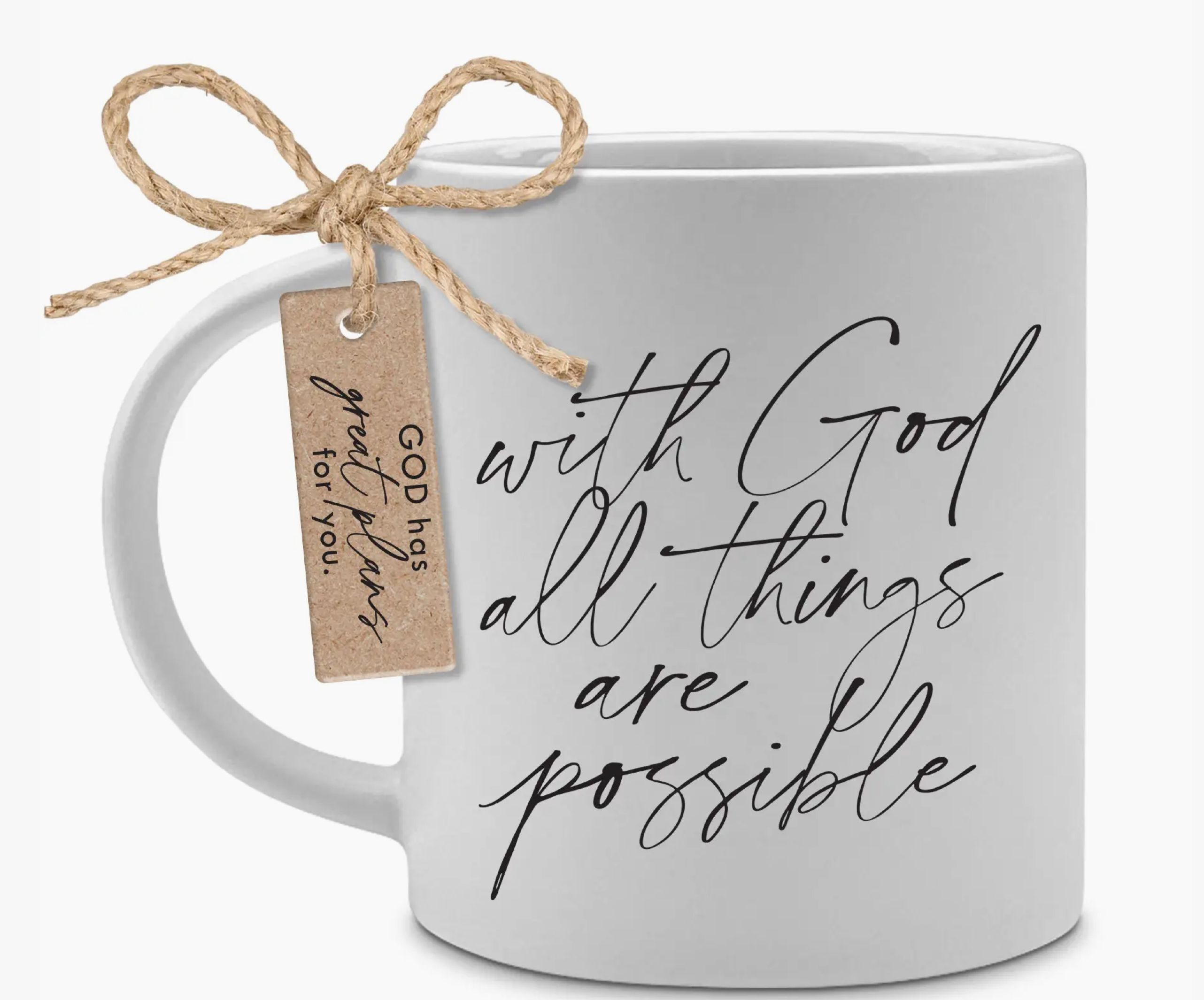 With God All Things Are Possible Coffee Mug
