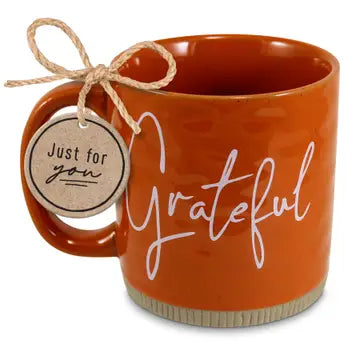 Grateful Coffee Mug Rust