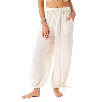 Cream Cargo Pants