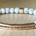 Trust in the Lord Bracelet – Proverbs 3:5