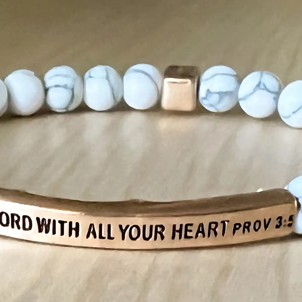 Trust in the Lord Bracelet – Proverbs 3:5