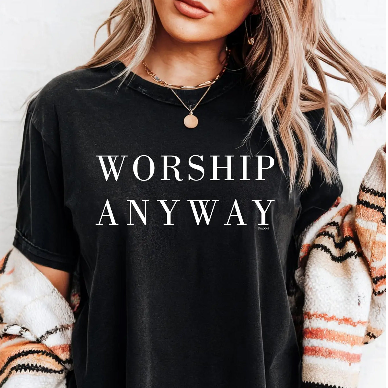 Worship Anyway Short Sleeve Tee